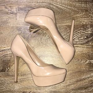 Jessica Simpson Nude Pumps Size 10